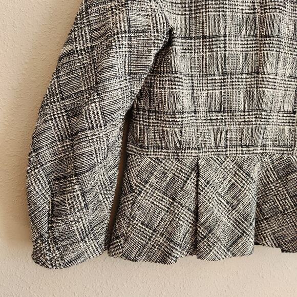 Banana Republic Black & White‎ Tweed Jacket/Blazer Size 8 - Picture 11 of 13